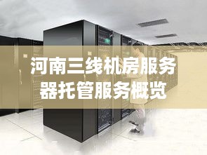 河南三线机房服务器托管服务概览