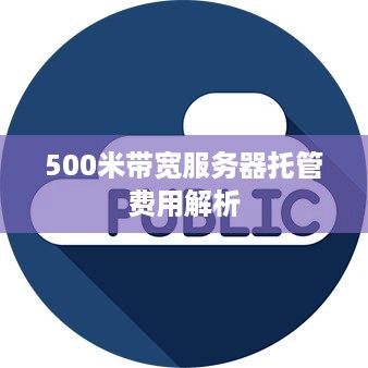 500米带宽服务器托管费用解析