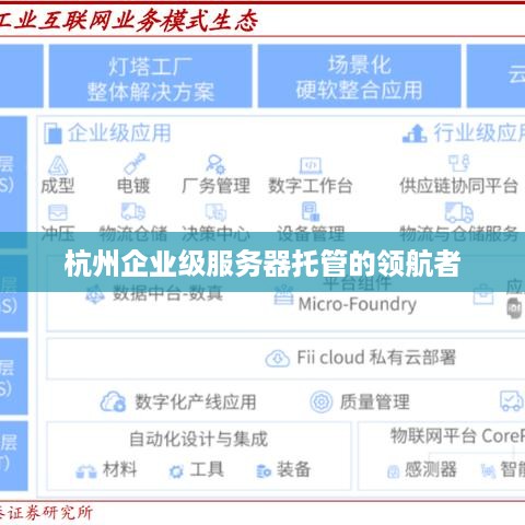 杭州企业级服务器托管的领航者