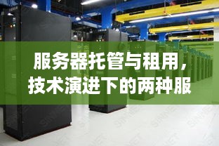 服务器托管与租用，技术演进下的两种服务器资源管理方式