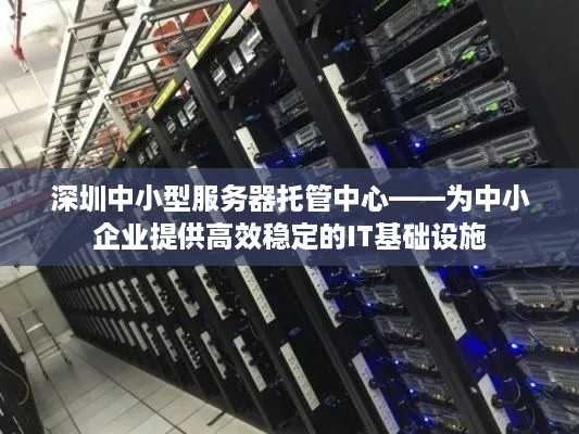 深圳中小型服务器托管中心——为中小企业提供高效稳定的IT基础设施