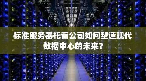 标准服务器托管公司如何塑造现代数据中心的未来？