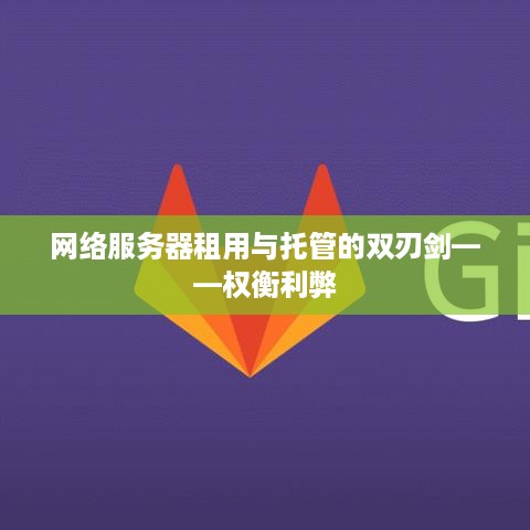 网络服务器租用与托管的双刃剑——权衡利弊