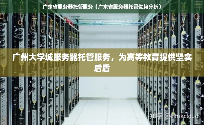 广州大学城服务器托管服务，为高等教育提供坚实后盾