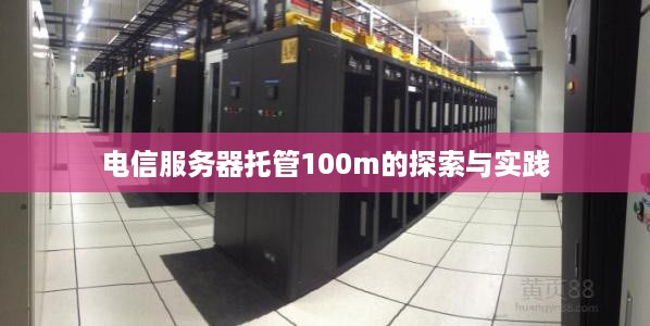 电信服务器托管100m的探索与实践