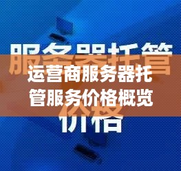 运营商服务器托管服务价格概览与选择指南