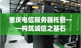 重庆电信服务器托管——构筑诚信之基石