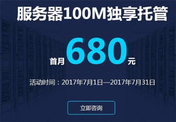 100m服务器托管费用详解