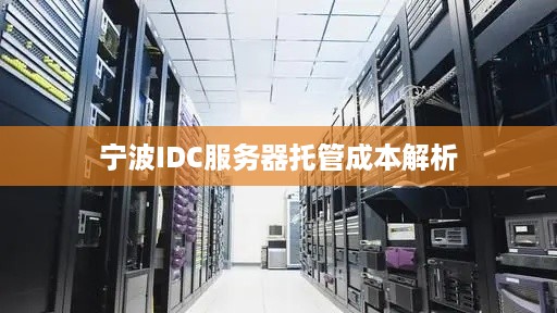 宁波IDC服务器托管成本解析