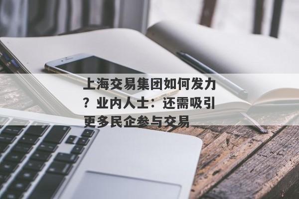 上海交易集团如何发力？业内人士：还需吸引更多民企参与交易